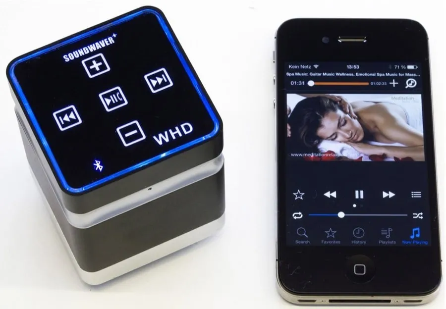 Soundwaver+, lo speaker bluetooth che sfrutta le superfici per diffondere il suono a 360°