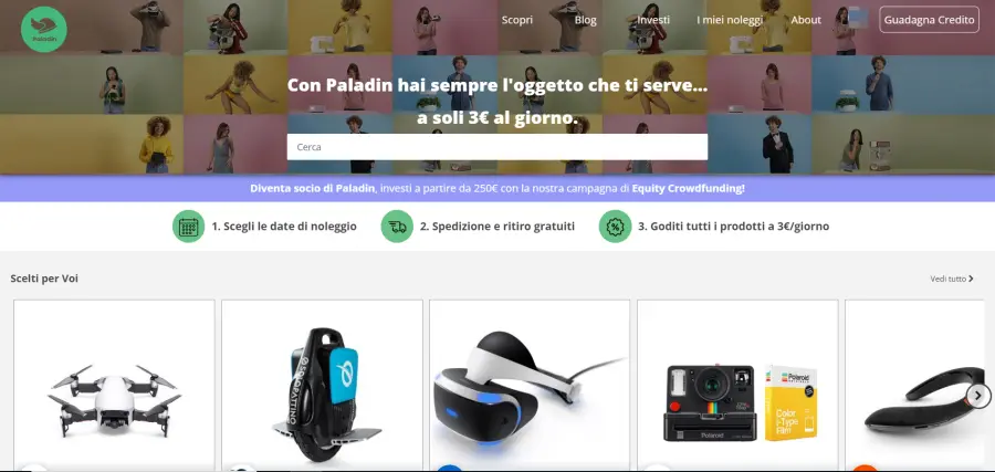 Paladin: La nuova frontiera del noleggio