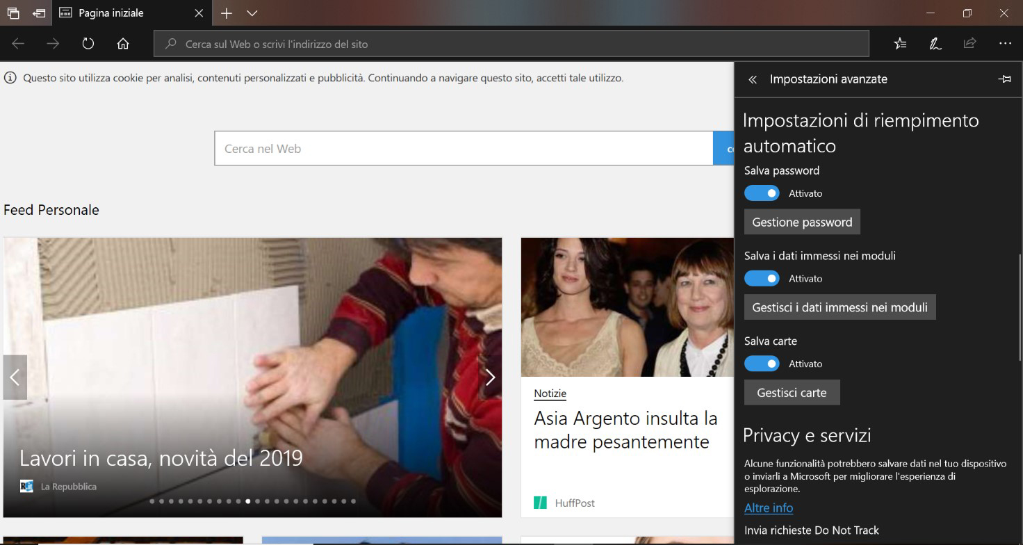 Trucchi per Microsoft Edge per usarlo al meglio