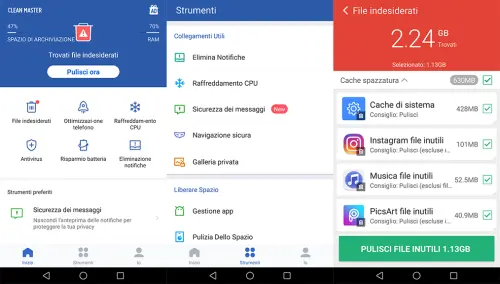 Migliore app pulizia Android