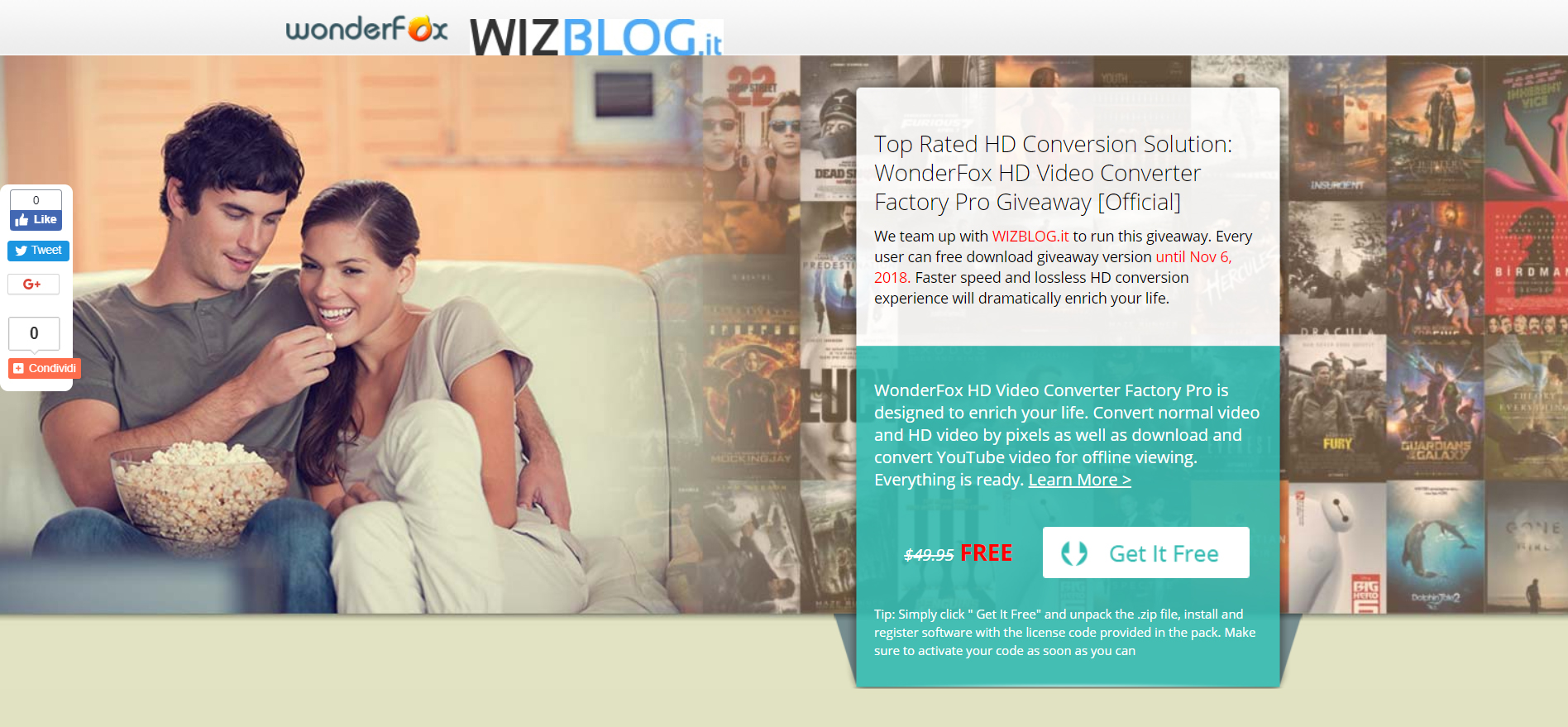 Recensione WonderFox HD Video Converter Factory Pro