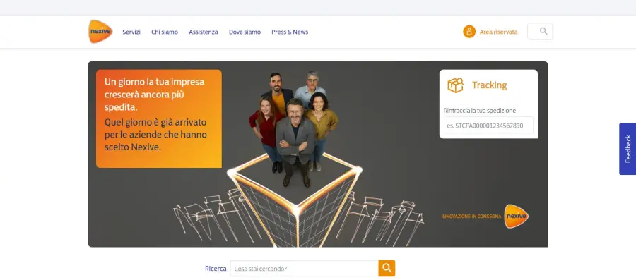 Come contattare corriere Nexive