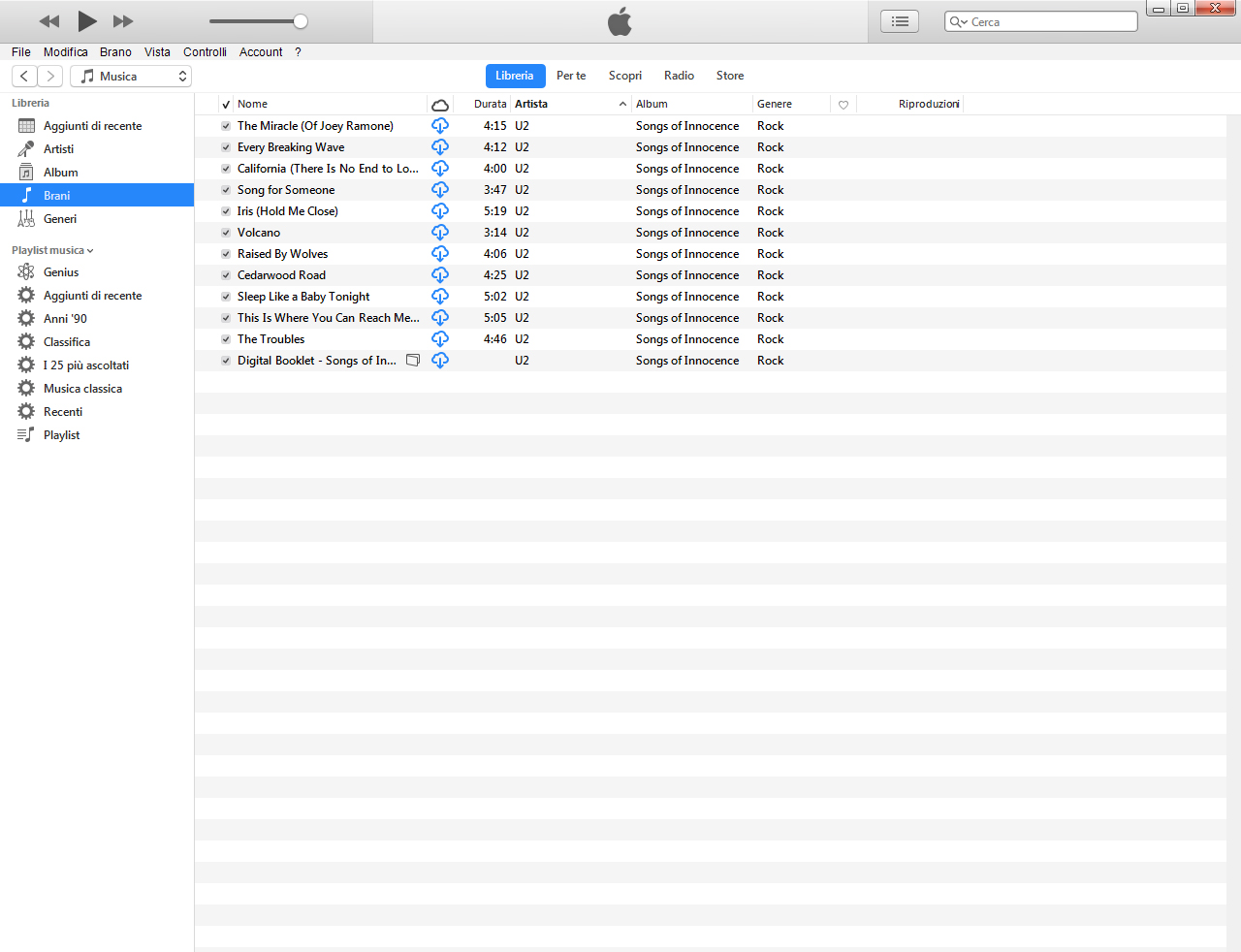 Come gestire file su iTunes e riorganizzarli