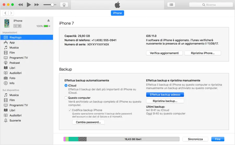 Come trasferire dati da vecchio iPad