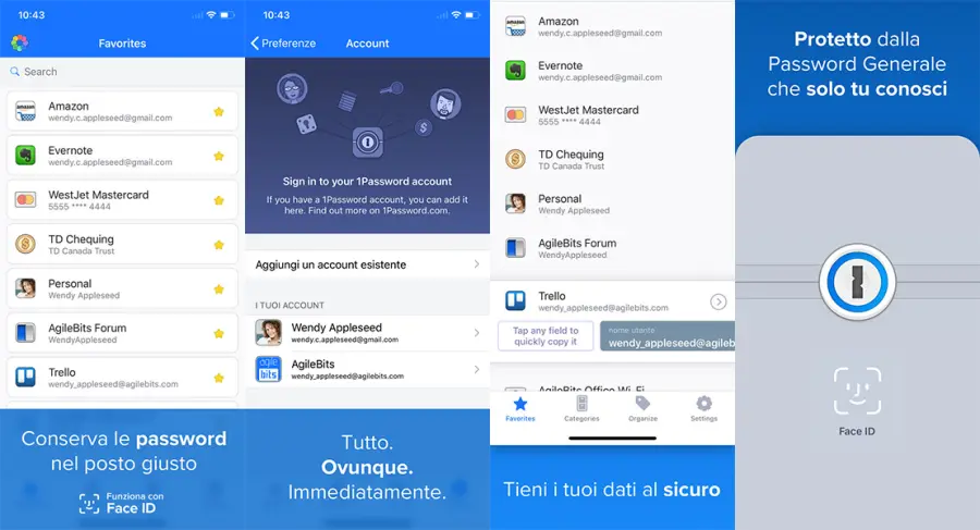 Usare 1Password per controllare il tuo iPhone
