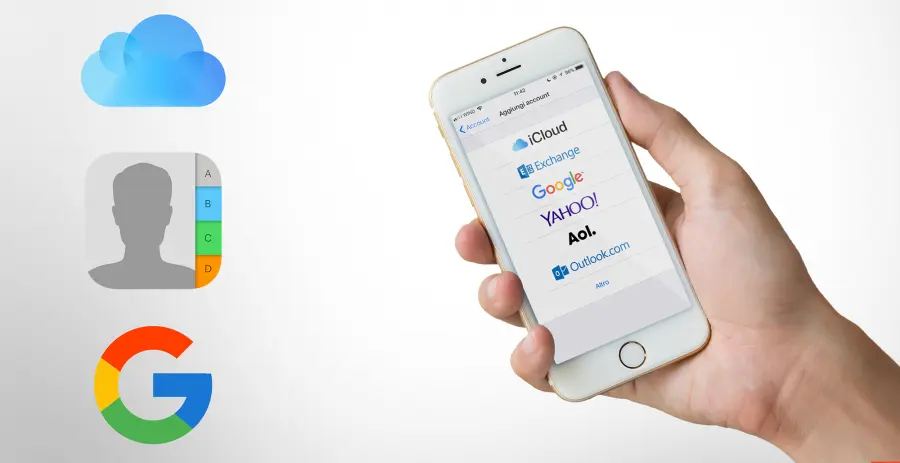 Sincronizzare contatti Google con iPhone