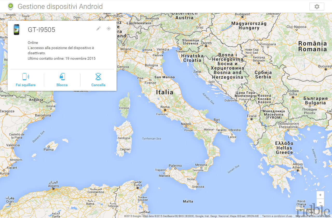 Come localizzare un Huawei P8 e P9
