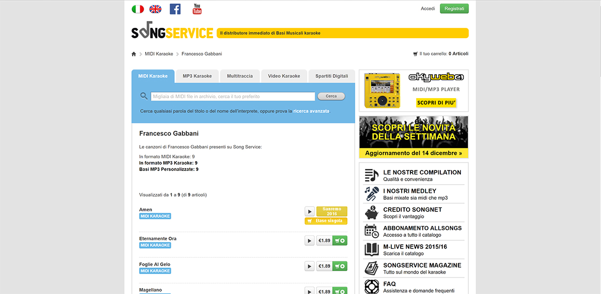 Come scaricare basi per Karaoke