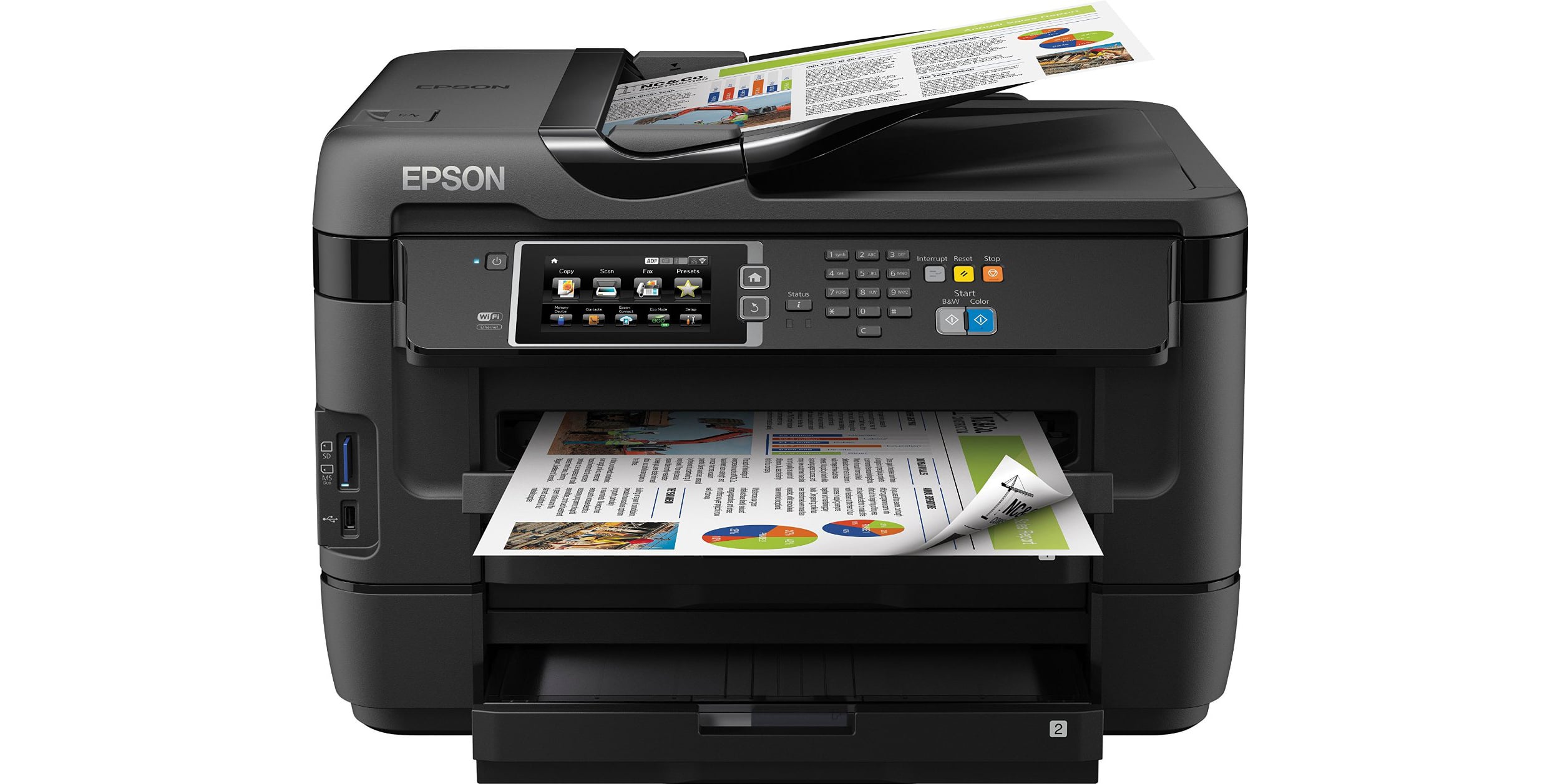 Recensione Epson WorkForce 7620DTWF