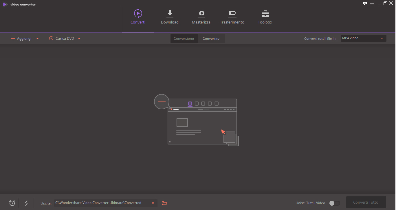 Wondershare Video Converter Ultimate, masterizza e converti video in 1.000 formati diversi