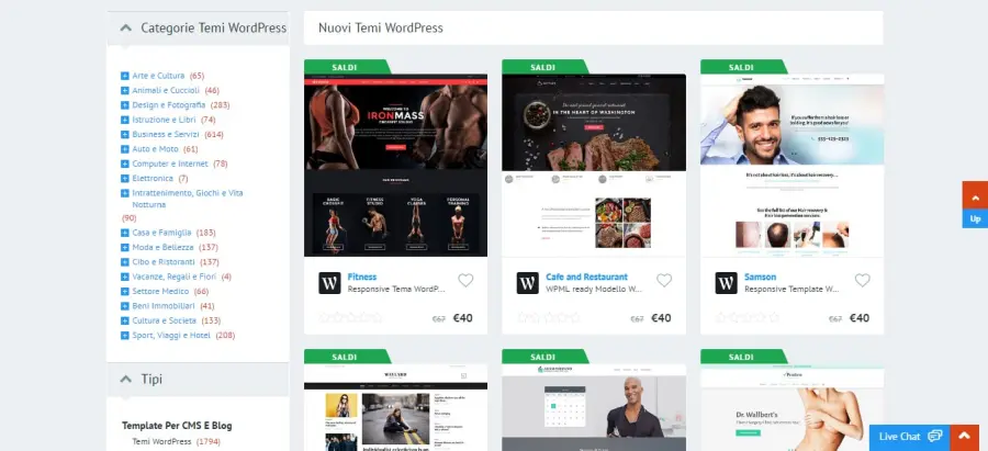 Migliori siti dove trovare un tema per WordPress