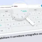 Disabilitare il correttore ortografico automatico su Android