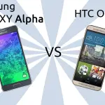 Samsung Galaxy Alpha vs HTC One M9