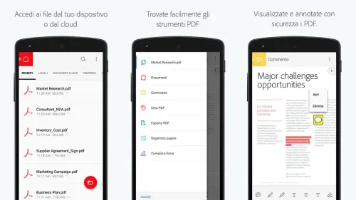 Le migliori app per leggere un file PDF su Android