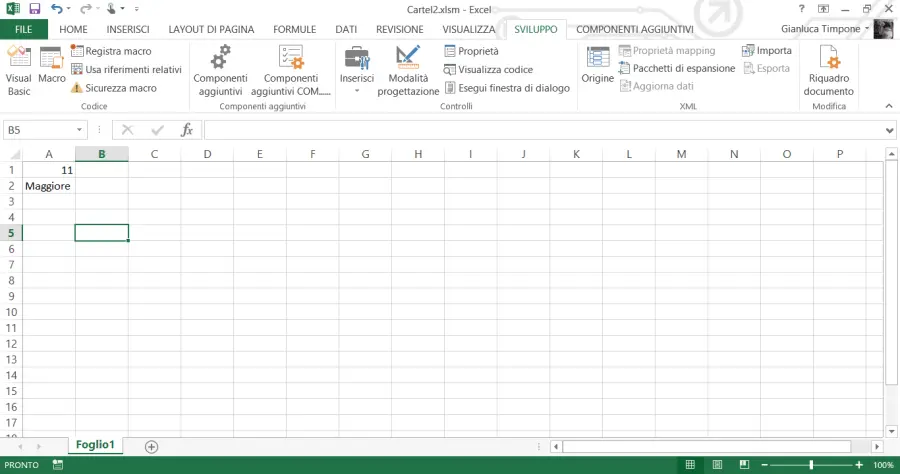 VBA: L'uso della condizione IF, degli operatori logici e del GoTo