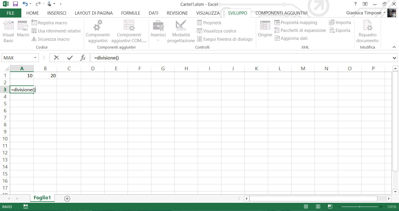 Funzioni in VBA: Differenze fra Function e Sub e come si usano