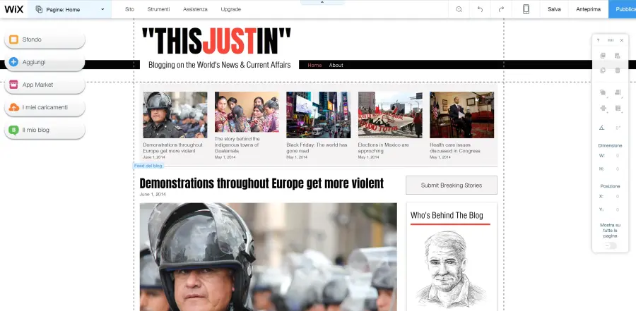 Servizi per realizzare siti web online