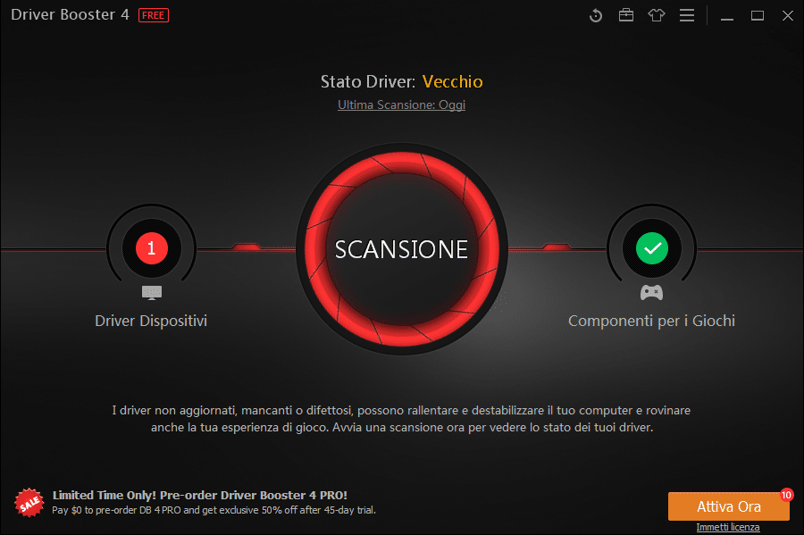 Driver Booster 4: Tieni aggiornati i driver del PC