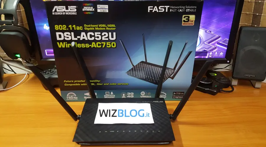 Recensione Asus DSL-AC52U