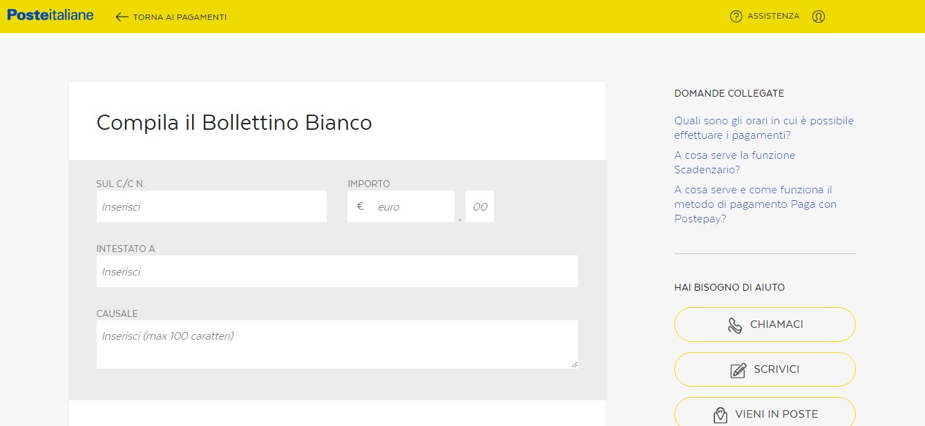Come pagare un bollettino postale con Postepay