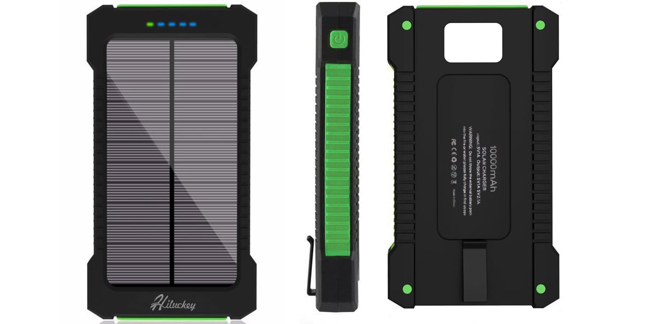 Recensione Hiluckey Power Bank solare da 10000mAh