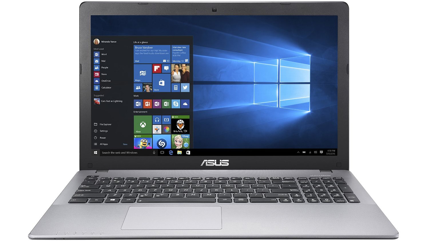 Recensione Asus K550VX-DM115T