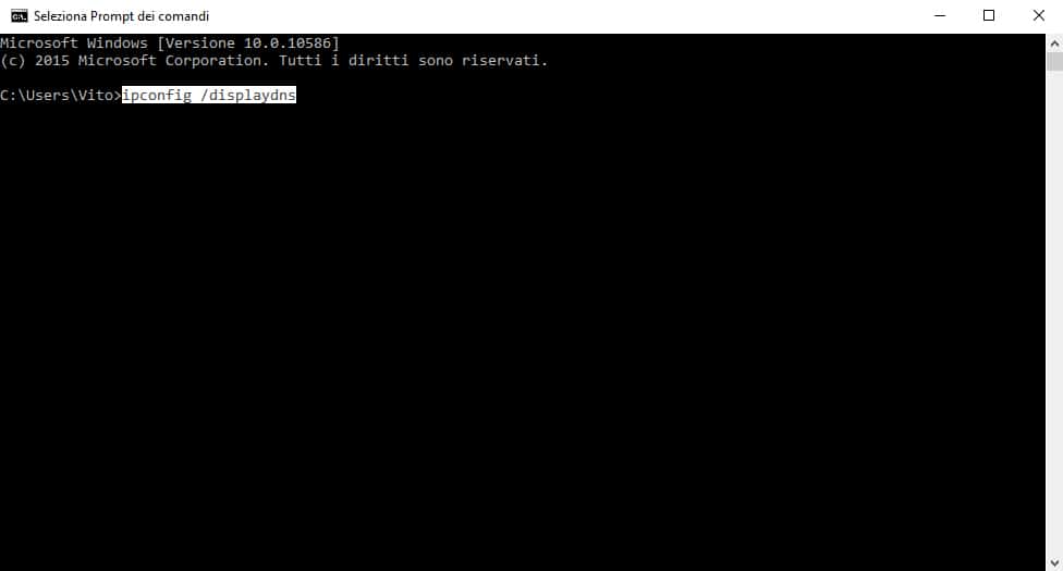 Come svuotare la cache DNS in Windows 10