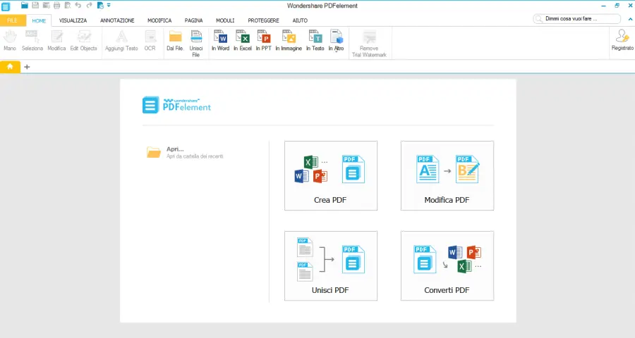 PDFelement, programma professionale per modificare file PDF