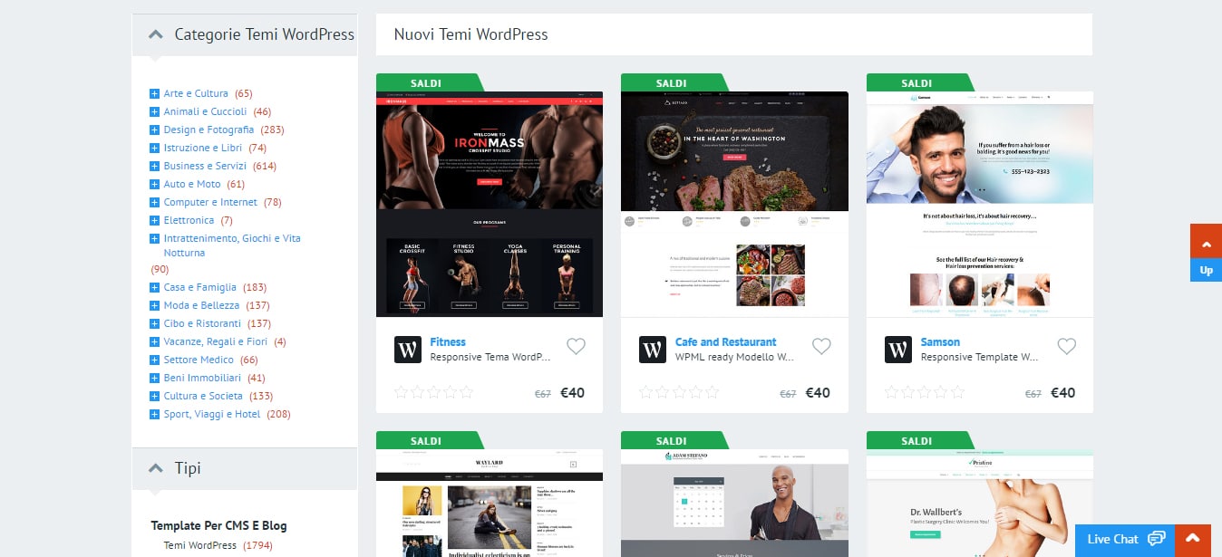 Migliori siti dove trovare un tema per WordPress