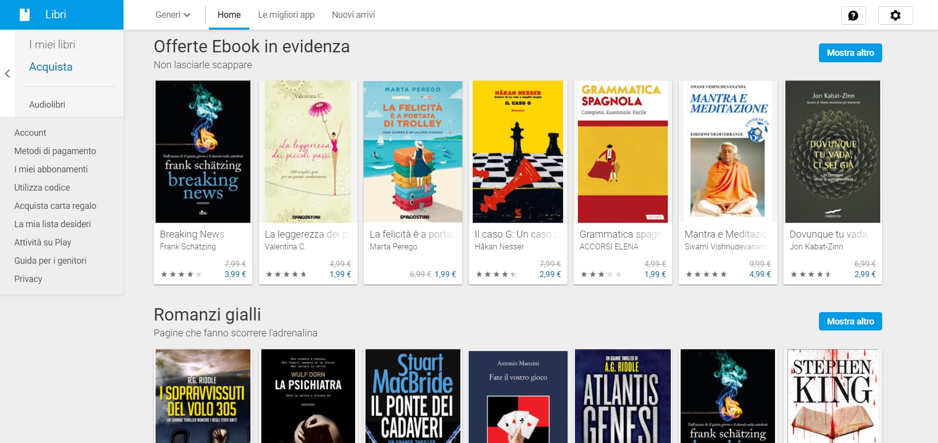 Le migliori app per leggere libri