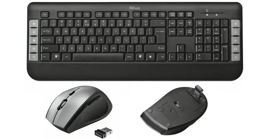 Recensione Trust Tecla, tastiera e mouse wireless