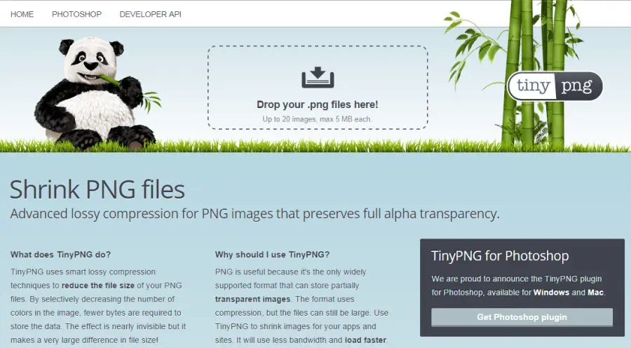 Rendere le immagini meno pesanti senza perdere qualità