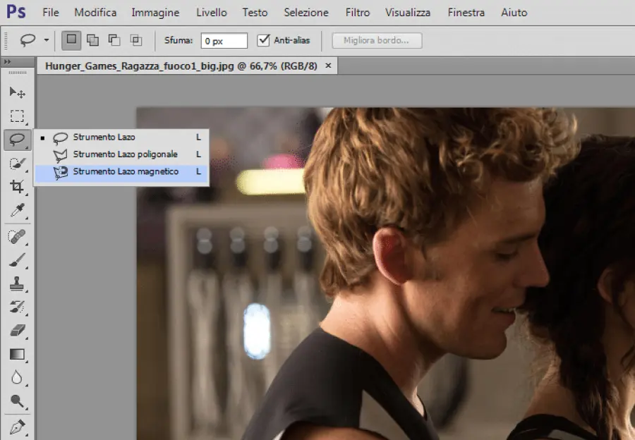 Come eliminare lo sfondo di una foto con Photoshop