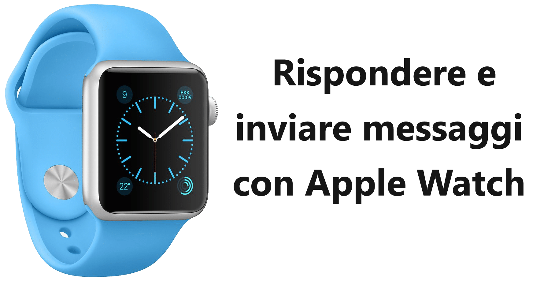 Come rispondere e inviare messaggi con Apple Watch