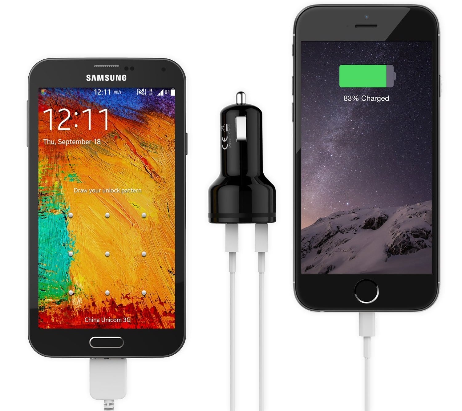 Recensione Caricabatterie per auto Aukey CC-T1