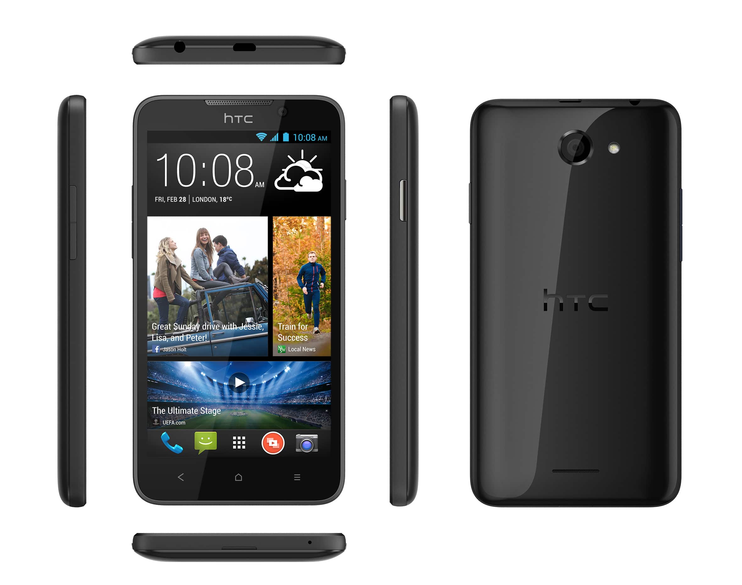 HTC Desire 516: schermo da 5 pollici a 199 euro e telefono dual sim