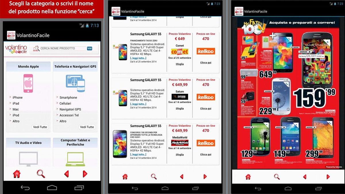App per consultare volantini su Android