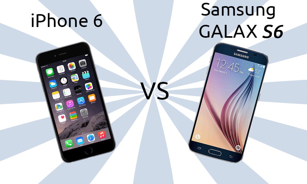 Samsung Galaxy S6 vs Apple iPhone 6