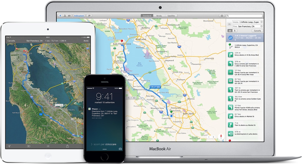 Come eliminare la cronologia Mappe in iOS 8