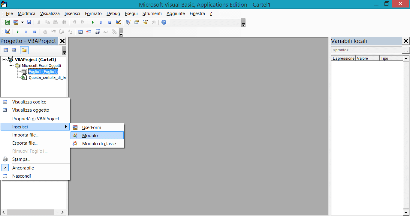 Introduzione a VBA: Cos'è e a cosa serve