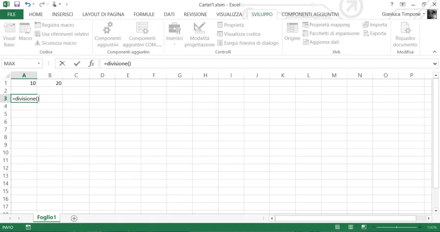 Funzioni in VBA: Differenze fra Function e Sub e come si usano