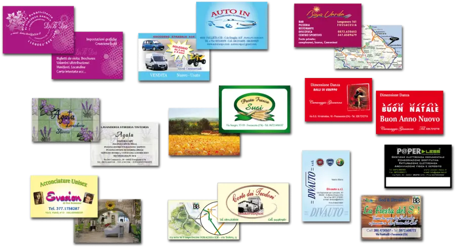 Programmi per creare biglietti da visita gratis