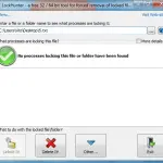 Come eliminare file e cartelle bloccate