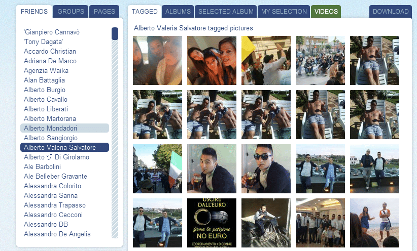 Come scaricare gli album da Facebook velocemente