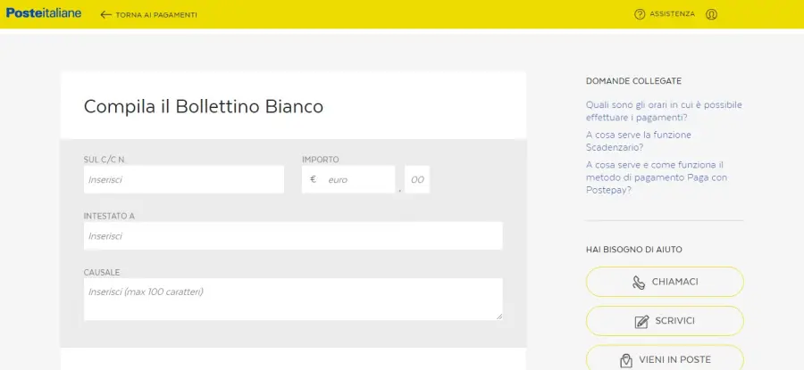 Come pagare un bollettino postale con Postepay
