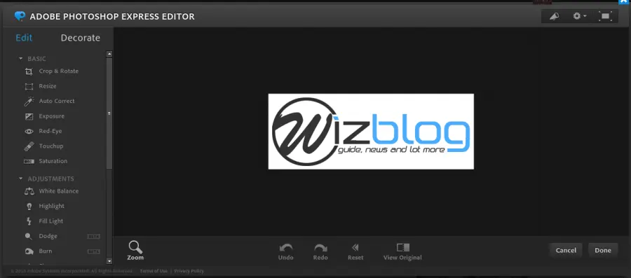 Le migliori Web App per modificare foto