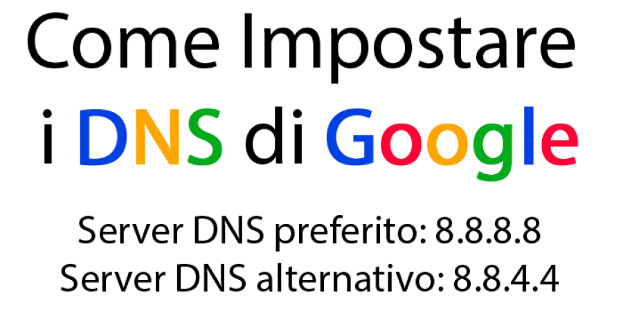 Come impostare Google DNS su Windows