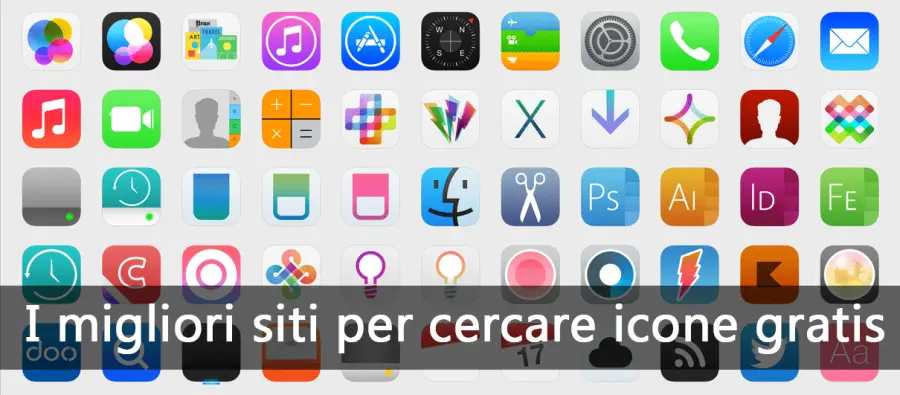 I migliori siti per cercare icone gratis