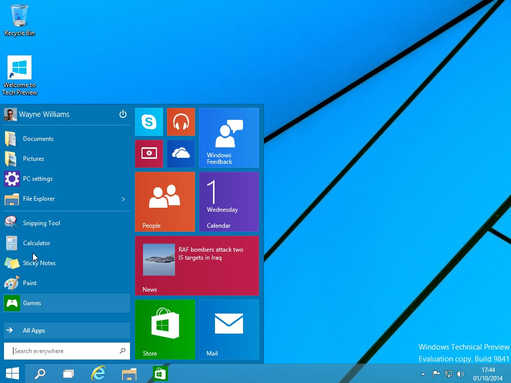 Installare Windows 10 con una chiavetta USB