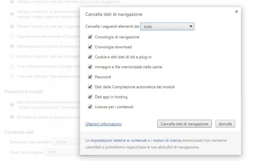 Come recuperare la cronologia eliminata su Chrome